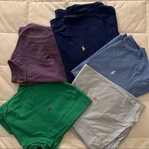 Polo by Ralph Lauren Men’s Tees Large - 5 pack
